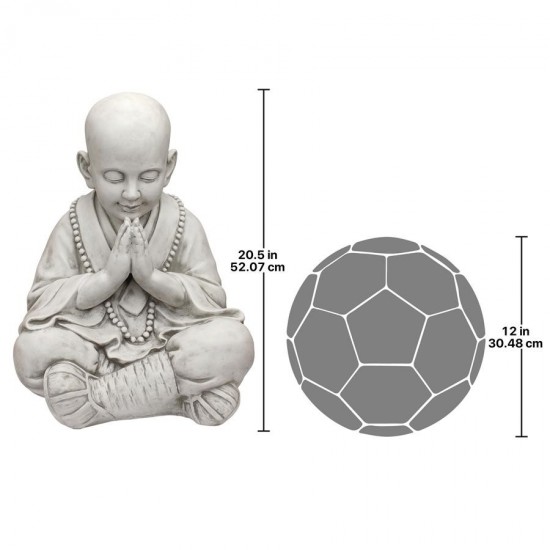 Design Toscano Praying Baby Buddha Asian Garden Statue