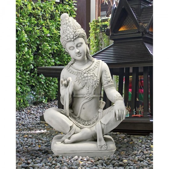 Design Toscano Sitting Thai Teppanom Statue