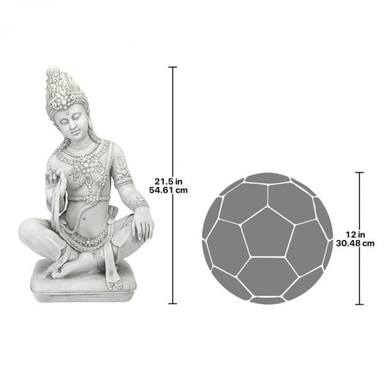 Design Toscano Sitting Thai Teppanom Statue