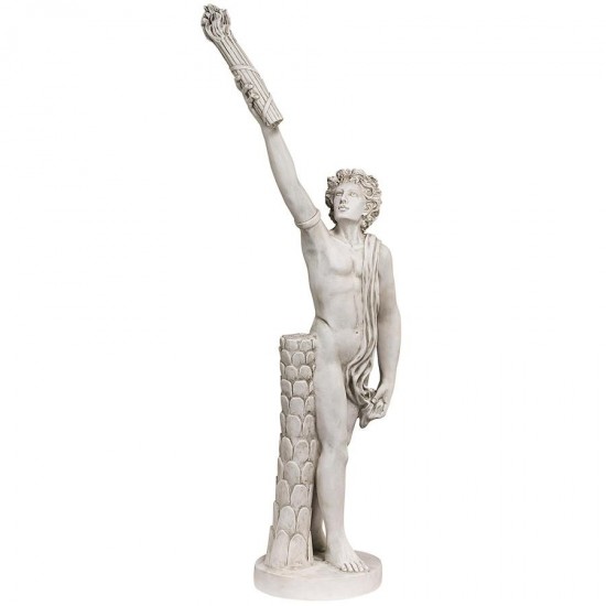 Design Toscano Torch Bearer By Algardi