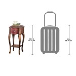 Design Toscano Floral Bouquet Side Table