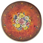 Design Toscano Floral Bouquet Pedestal Table