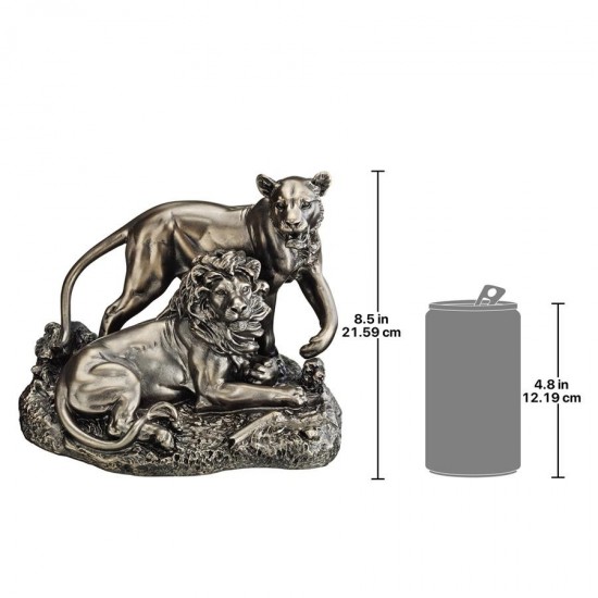 Design Toscano Lion And Lioness Statue