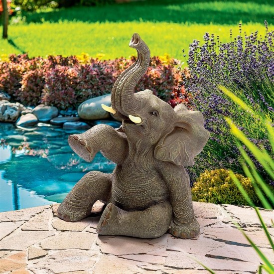 Design Toscano Petey The Pint Sized Pachyderm Statue