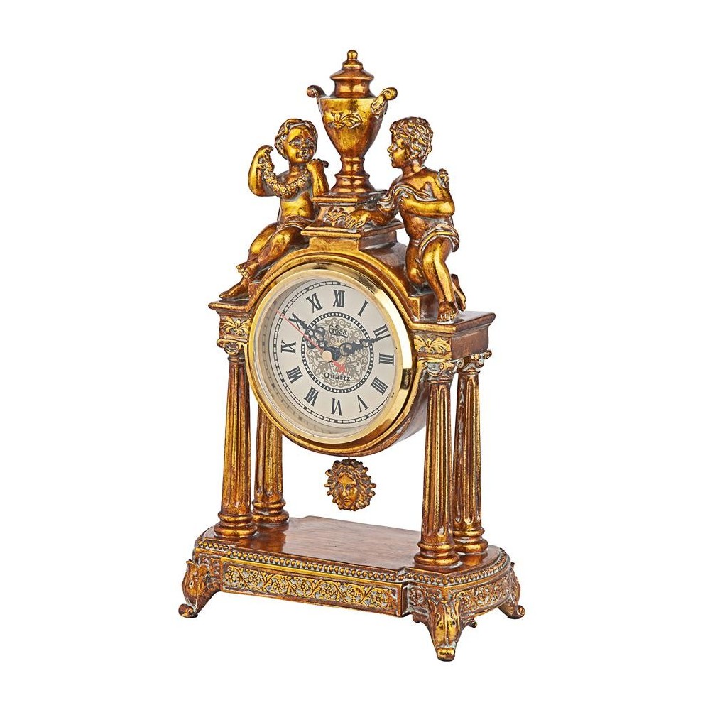 Design Toscano Arch Of Aion God Of Time Mantle Clock