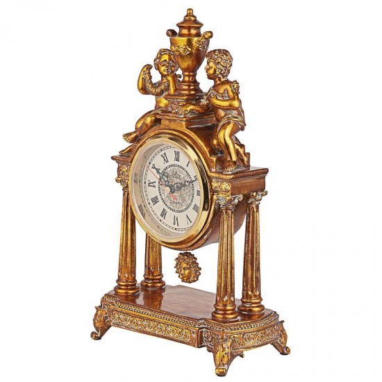 Design Toscano Arch Of Aion God Of Time Mantle Clock