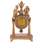 Design Toscano Arch Of Aion God Of Time Mantle Clock