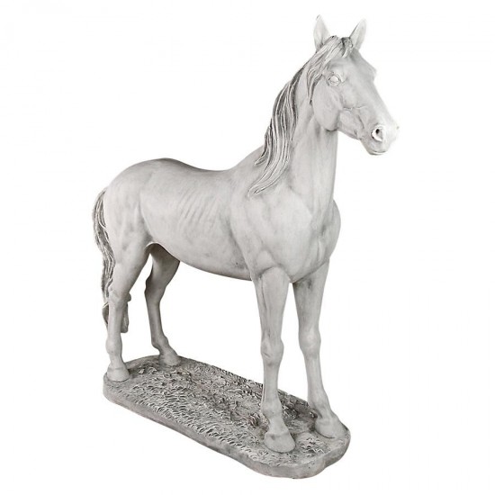 Design Toscano Majestic Horse Statue Antique Stone