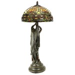 Design Toscano Lucina Goddess Of Light Desk Lamp