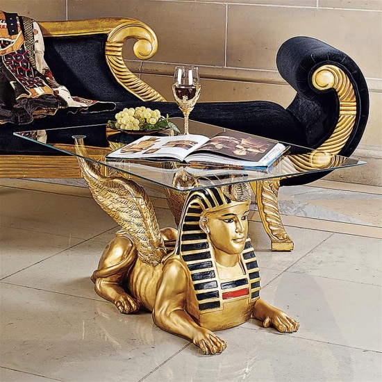 Design Toscano Sphinx Coffee Table