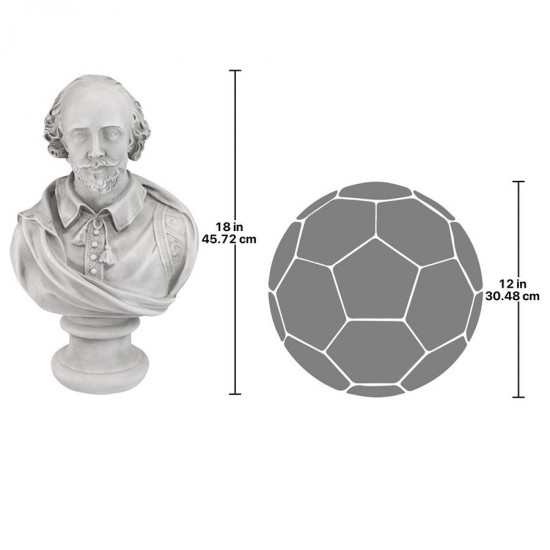 Design Toscano Large William Shakespeare Bust