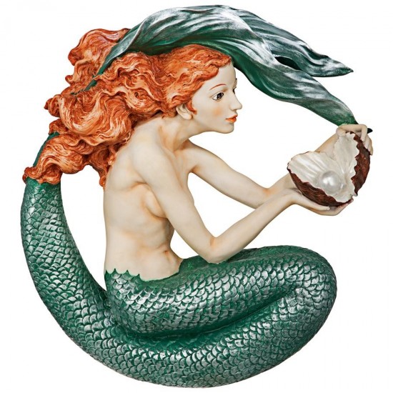 Design Toscano Misty Mae Mermaid Wall Sculpture