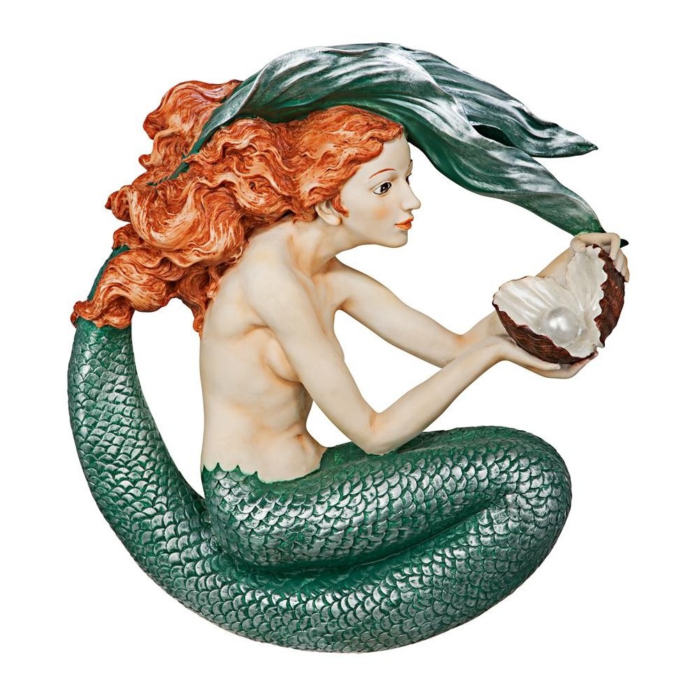 Design Toscano Misty Mae Mermaid Wall Sculpture