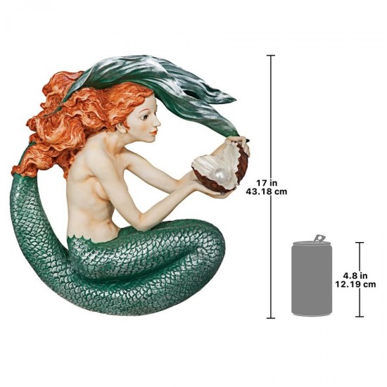 Design Toscano Misty Mae Mermaid Wall Sculpture