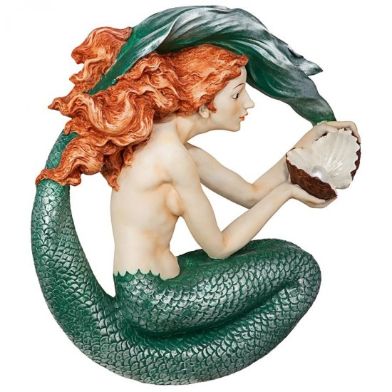 Design Toscano Misty Mae Mermaid Wall Sculpture