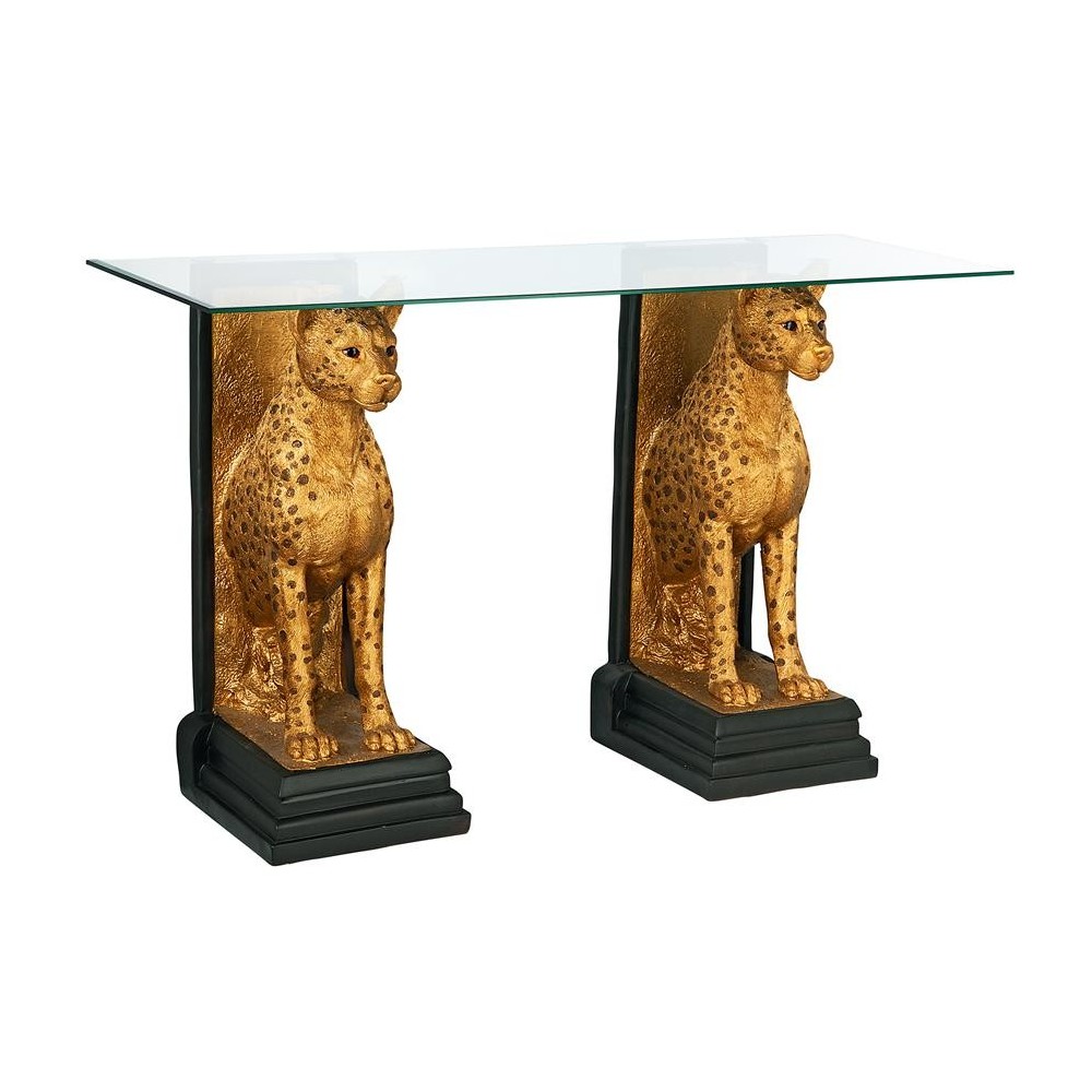 Design Toscano Royal Egyptian Cheetah Console