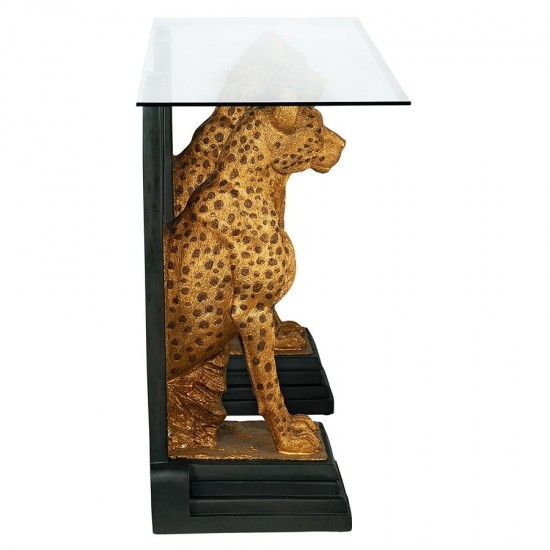 Design Toscano Royal Egyptian Cheetah Console