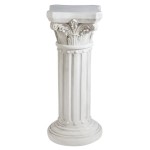 Design Toscano Athena Corinthian Pedestal