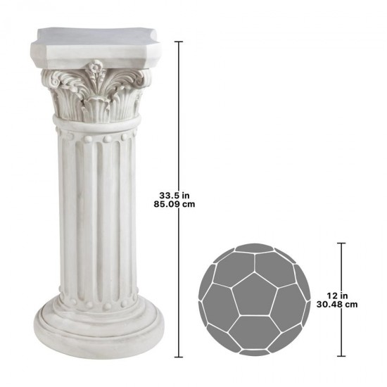 Design Toscano Athena Corinthian Pedestal