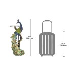 Design Toscano Peacocks Perch Pedestal Table