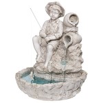 Design Toscano Little Fisherman Garden Fountain