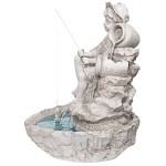 Design Toscano Little Fisherman Garden Fountain