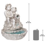 Design Toscano Little Fisherman Garden Fountain