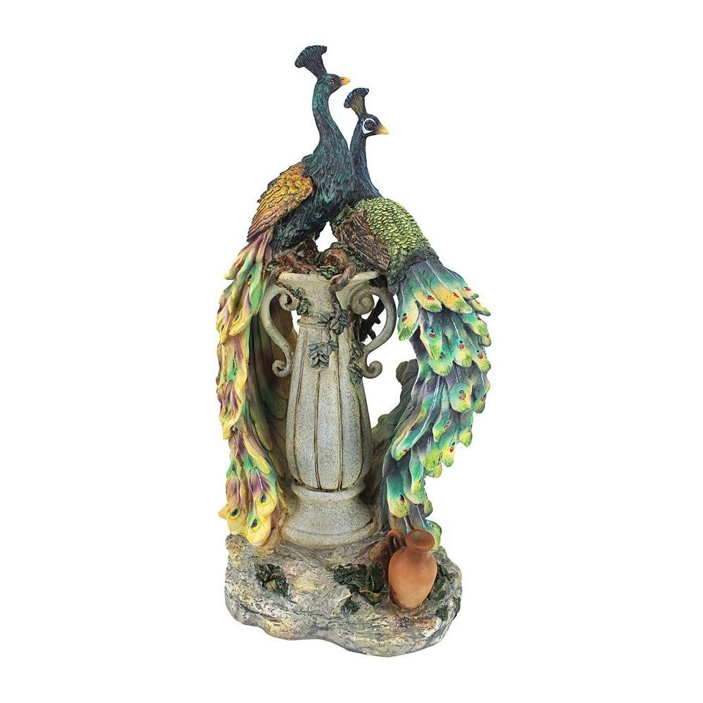 Design Toscano Peacocks In Paradise Statue