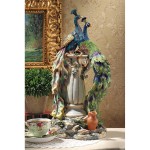 Design Toscano Peacocks In Paradise Statue