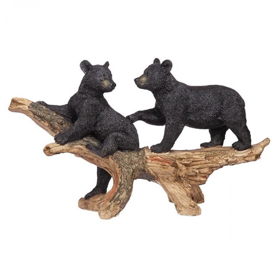 Design Toscano Mischievous Bear Cubs Statue