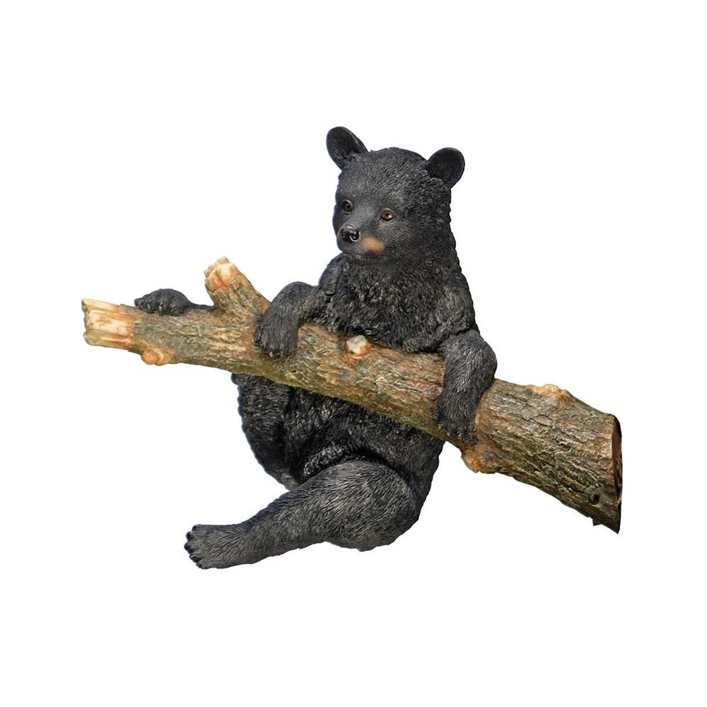 Design Toscano Climbing Bear Cub Tree Hanger