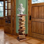 Design Toscano Power Of Books Sculptural Pedestal