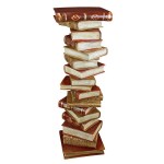 Design Toscano Power Of Books Sculptural Pedestal