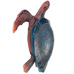 Design Toscano Blue Sea Turtle Illuminated Wall Sculpture