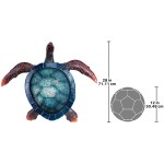 Design Toscano Blue Sea Turtle Illuminated Wall Sculpture