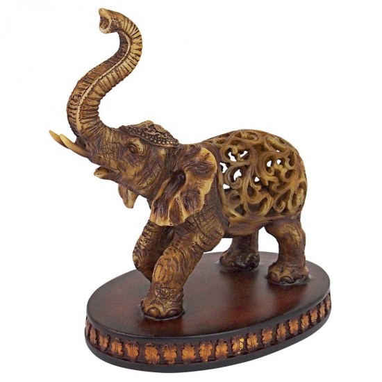 Design Toscano Jali Elephant Small