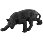 Design Toscano Medium Shadowed Predator Black Panther