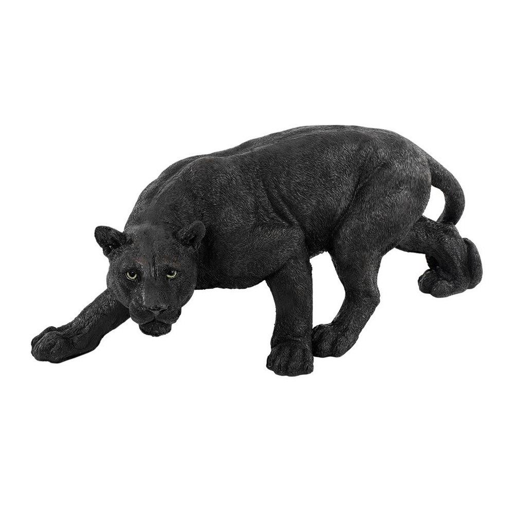 Design Toscano Medium Shadowed Predator Black Panther