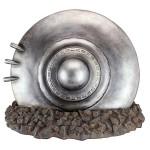Design Toscano Crash Landing Flying Saucer Statue