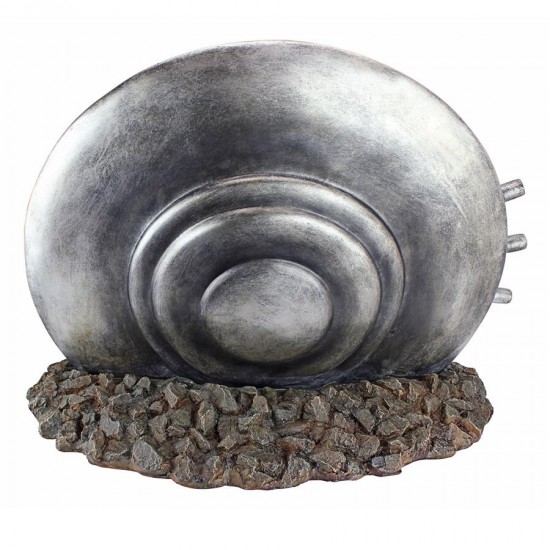 Design Toscano Crash Landing Flying Saucer Statue