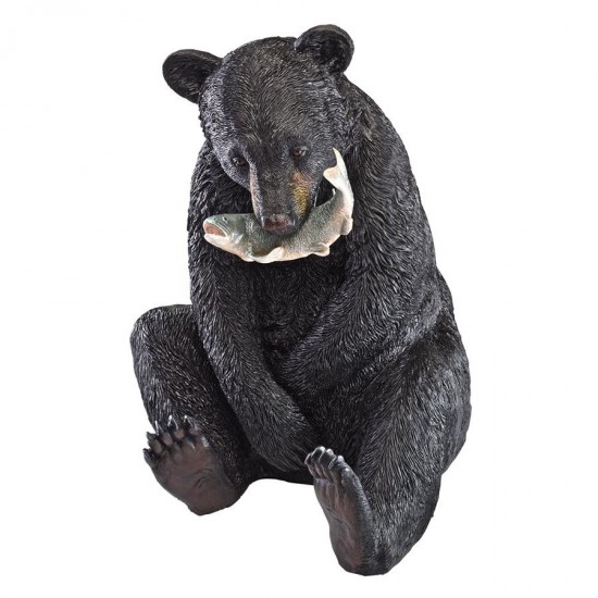 Design Toscano Expert Fisherman Bear Statue