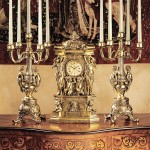 Design Toscano S/2 Chateau Chambord Candelabras