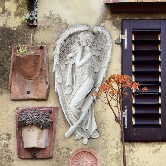 Design Toscano Small Santa Croce Angel Wall Sculpture