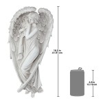 Design Toscano Small Santa Croce Angel Wall Sculpture