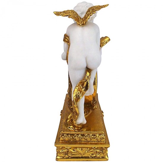 Design Toscano Chateau Carbonne Cherub Mantle Clock