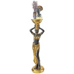 Design Toscano Standing Negresse Pedestal