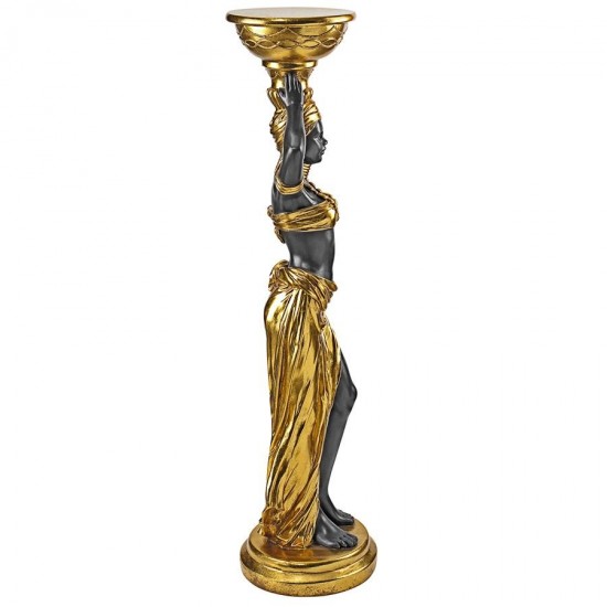 Design Toscano Standing Negresse Pedestal