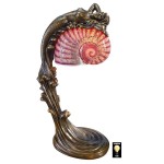 Design Toscano Siren Of The Sea Art Deco Lamp