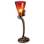 Design Toscano Uraeus Egyptian Cobra God Alter Lamp