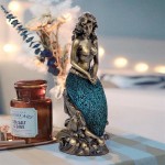 Design Toscano Oceans Mermaid Mosaic Glass Lamp